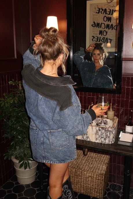 Urban Denim Mini Dress