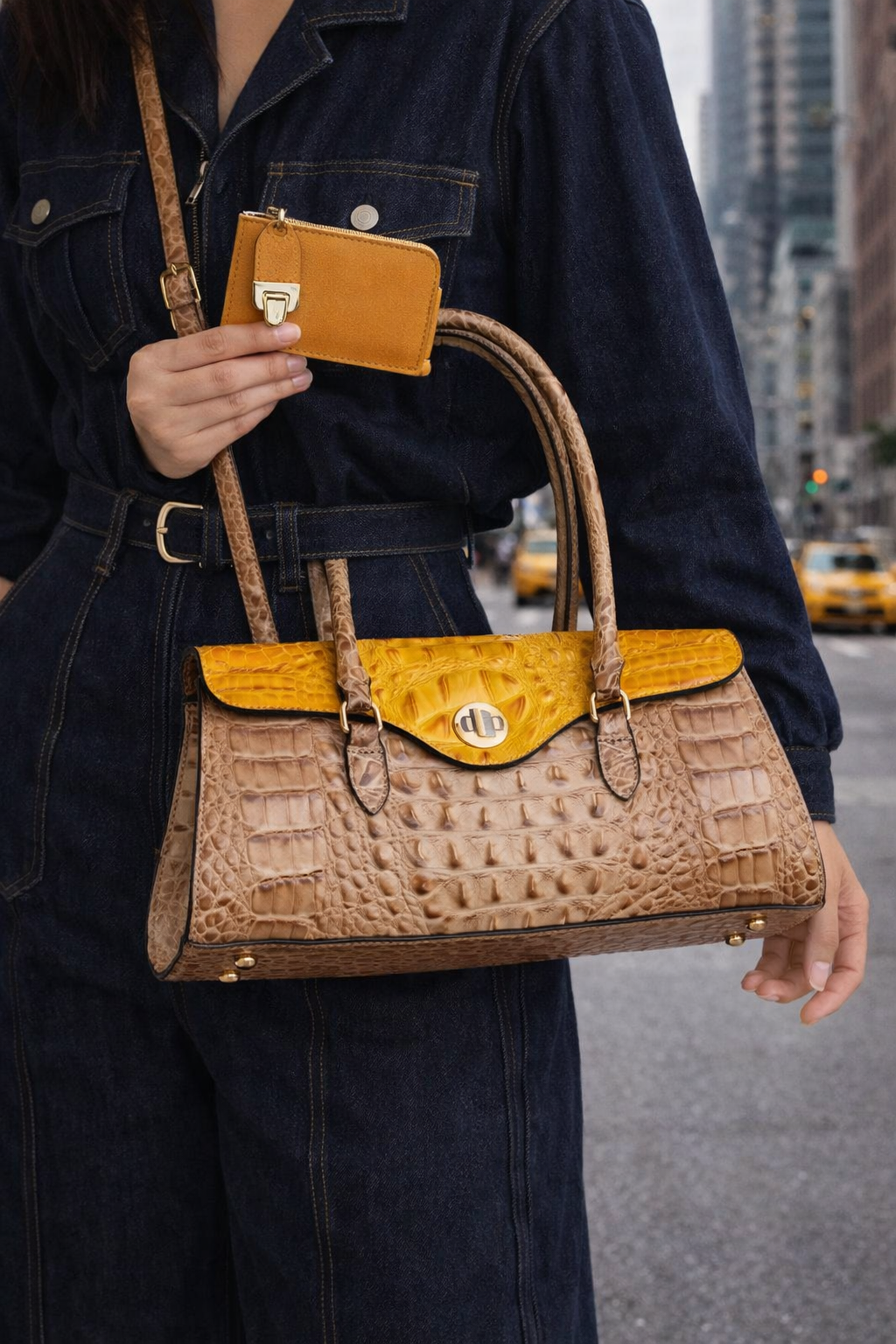 Liviana Crocodile Bag