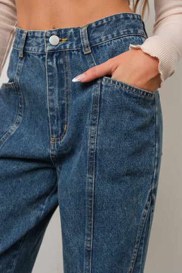 Wild West Relaxed Straight Leg Jeans