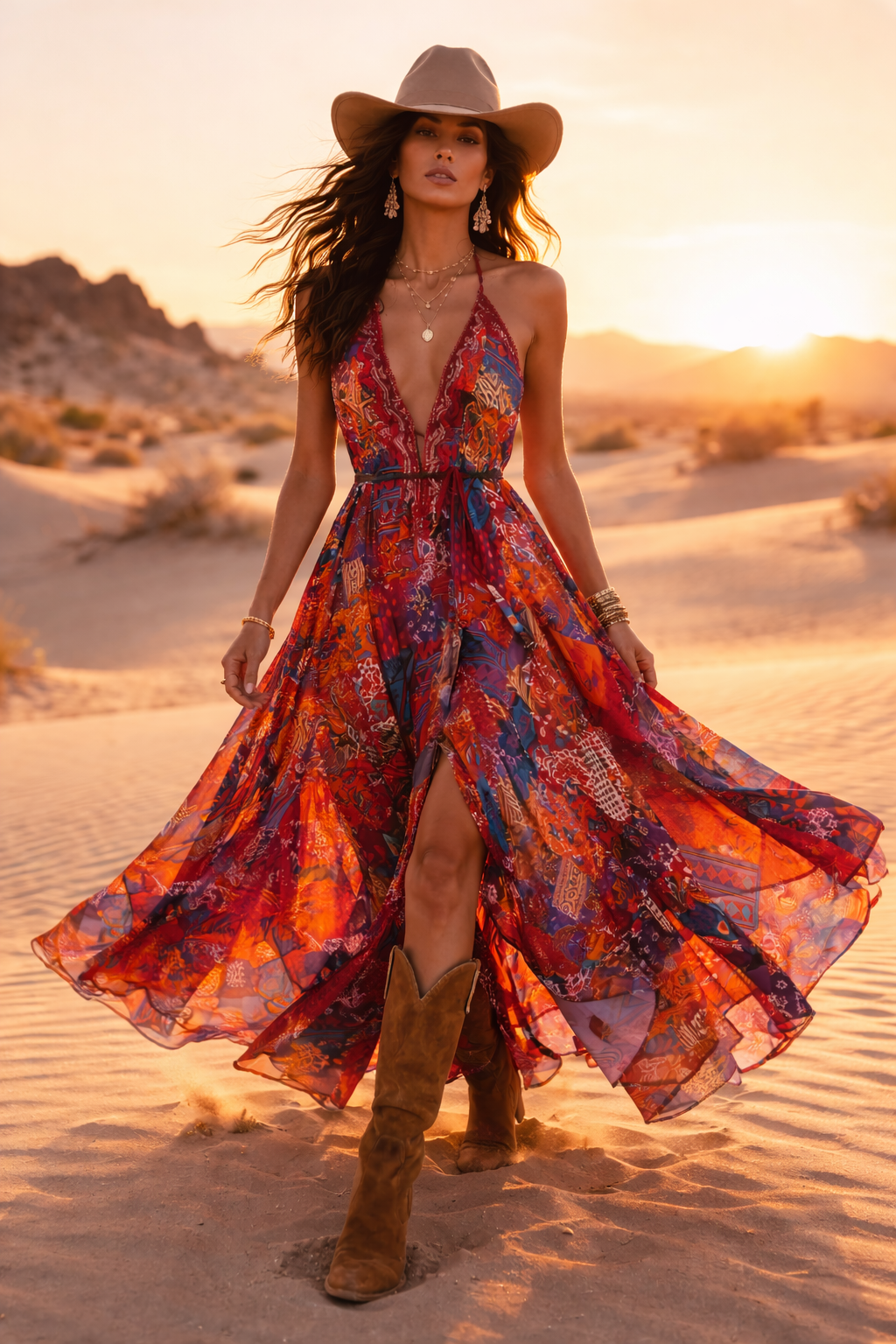 Main Stage Mirage Maxi Dress