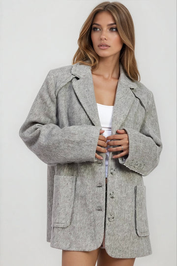 City Saddle Oversized Blazer