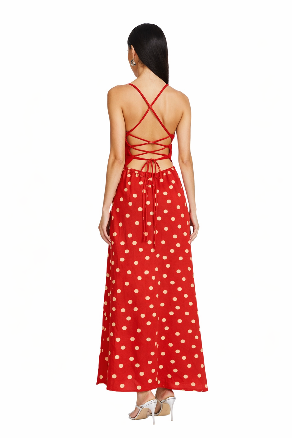 Prairie Luxe Polka Dress