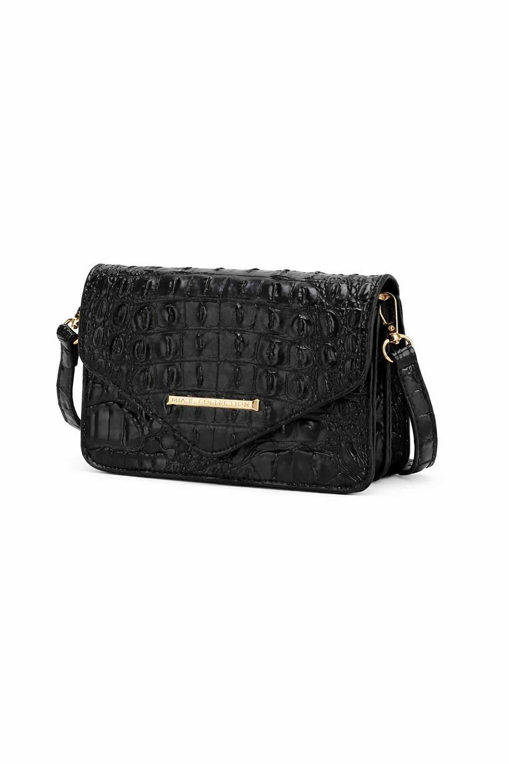 Crocodile Saddle Bag