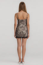 After Dark Lace Mini Dress