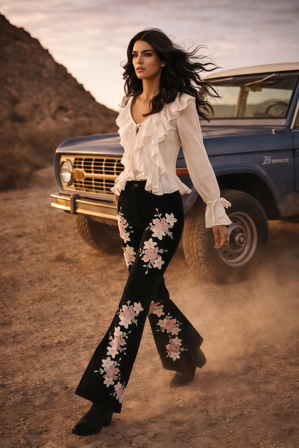 Angela Bell Bottom Jean