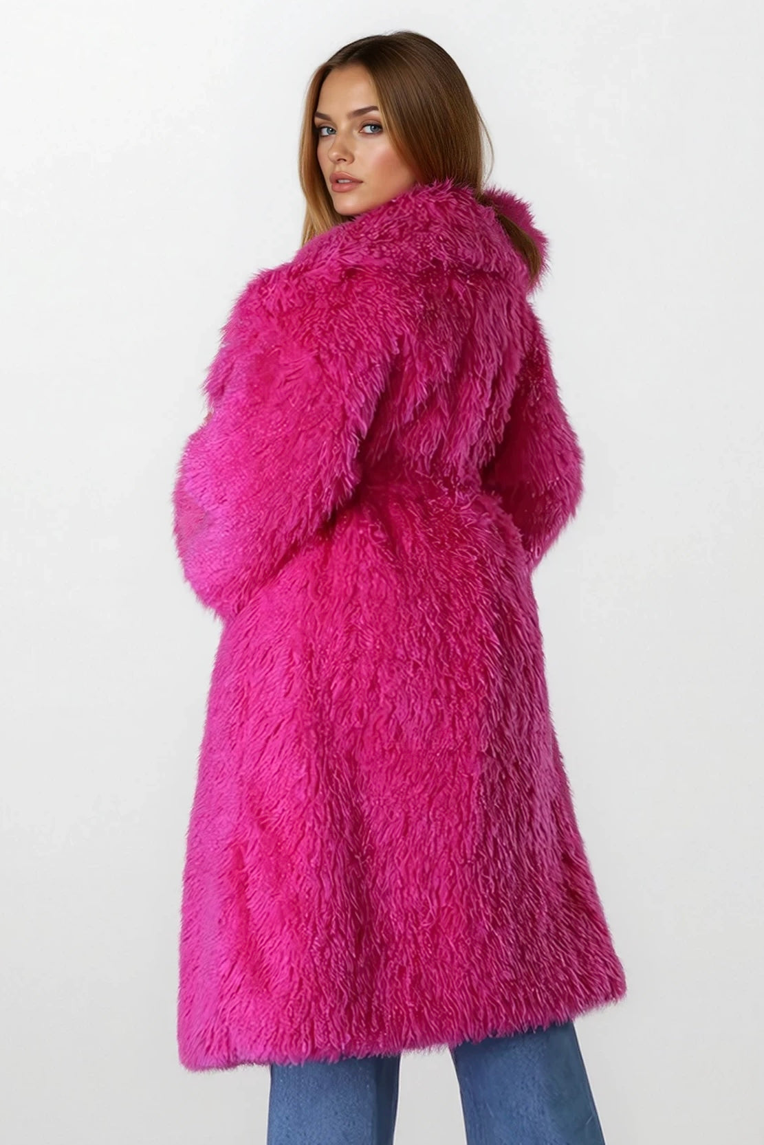 Athina Fuzzy Fur Winter Jacket