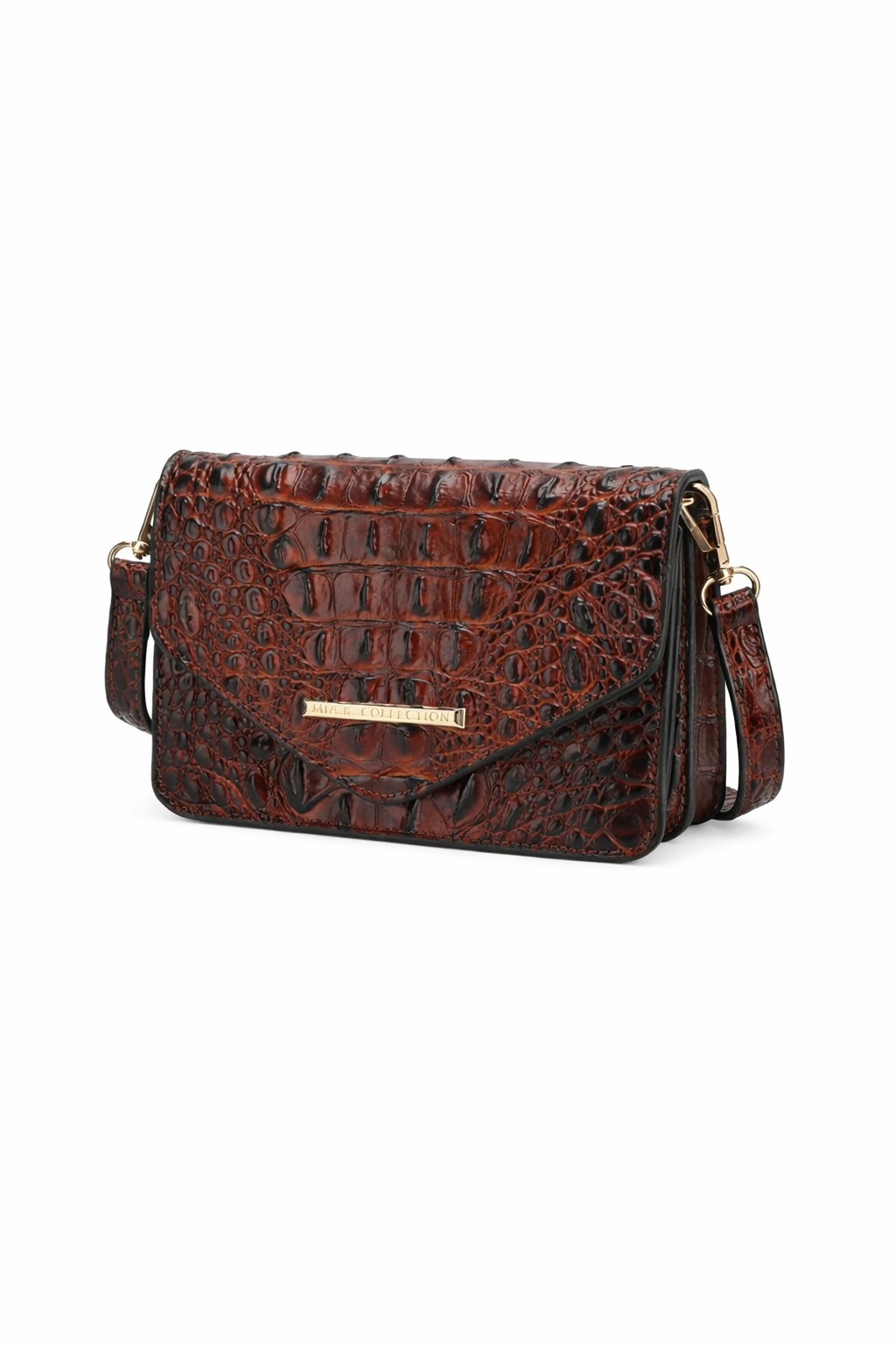 Crocodile Saddle Bag