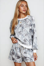 Abstract Camo Lounge Set