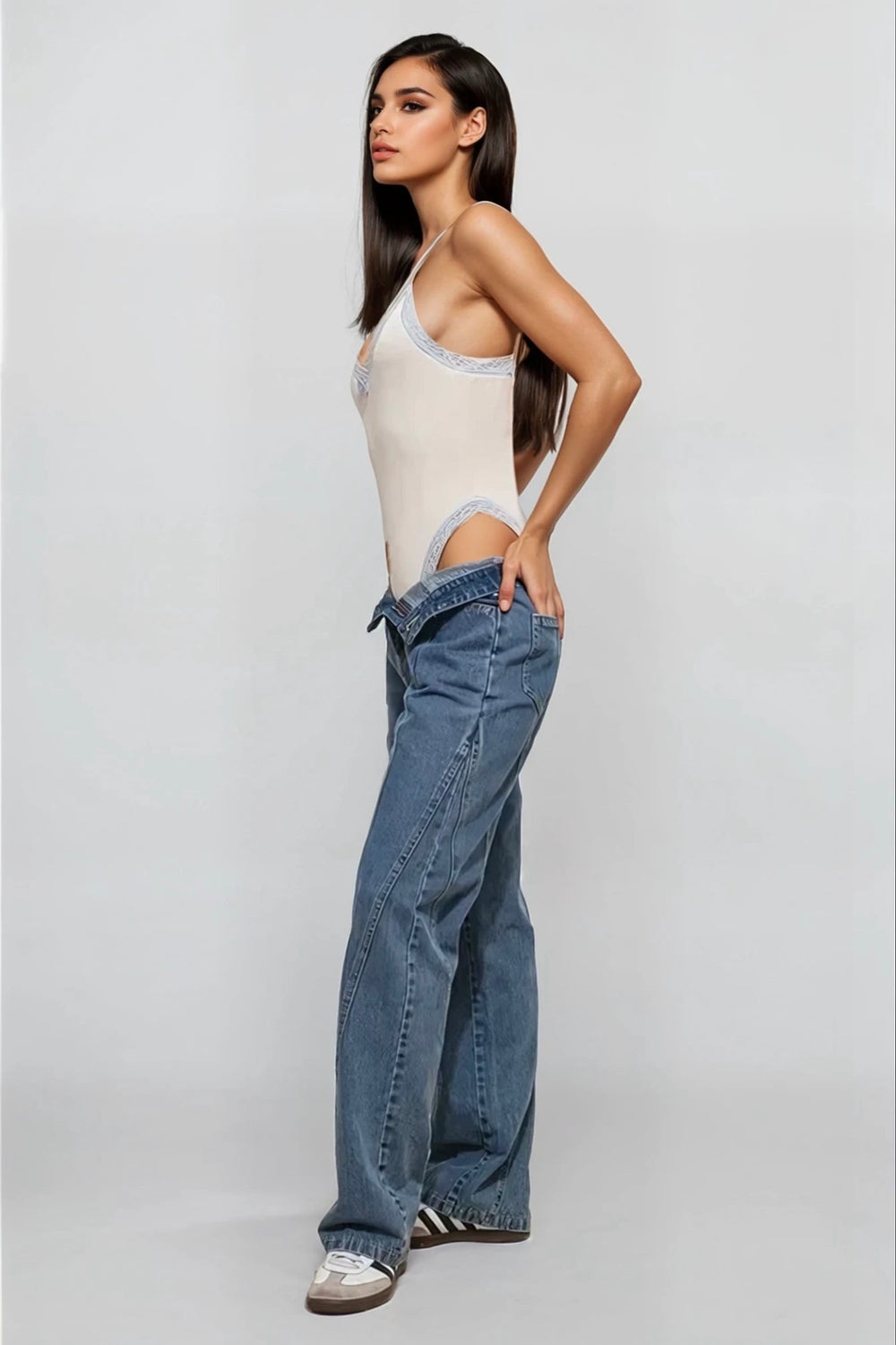 Cloud Kiss Ribbed Bodysuit