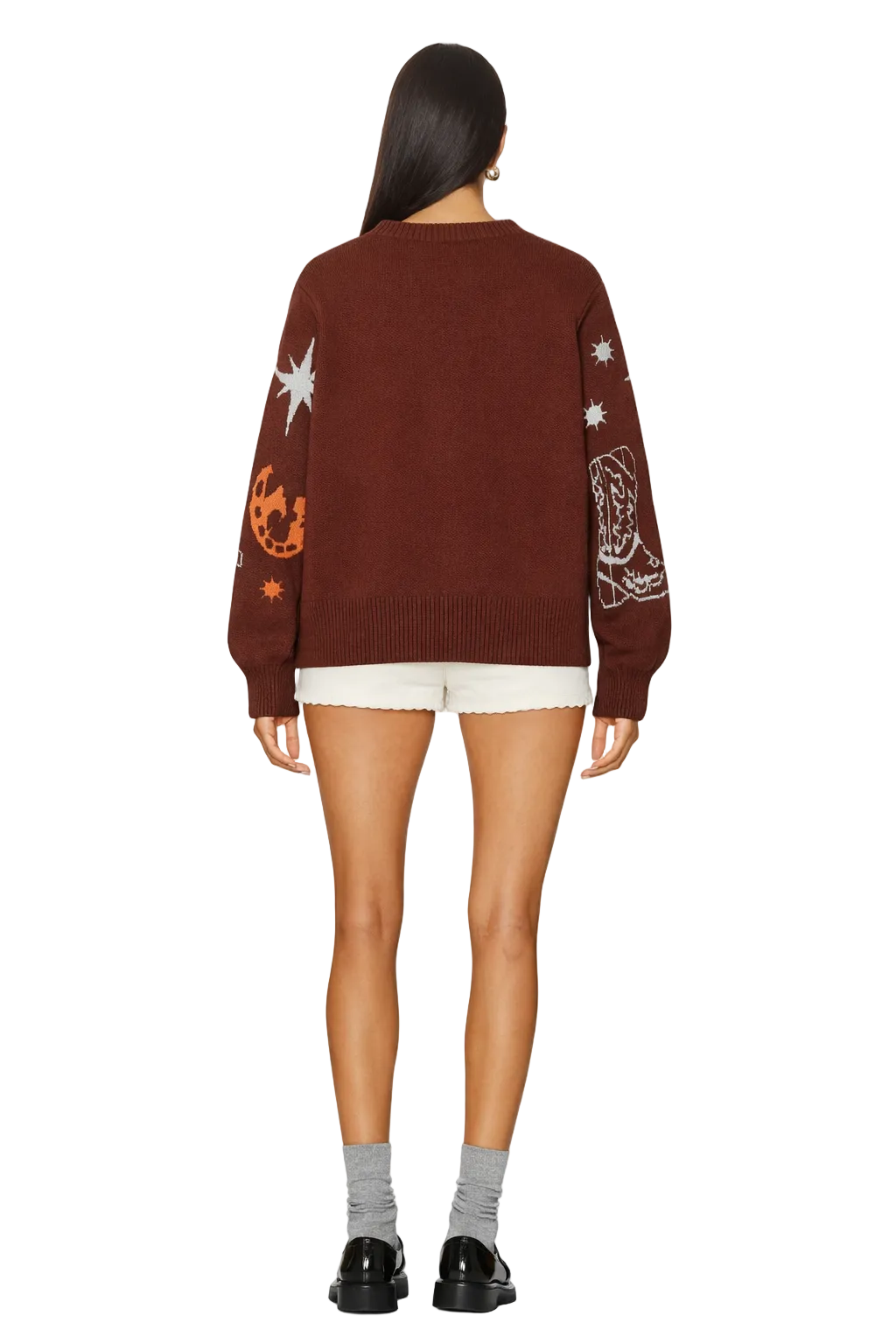 Western Nightfall Knit Sweater