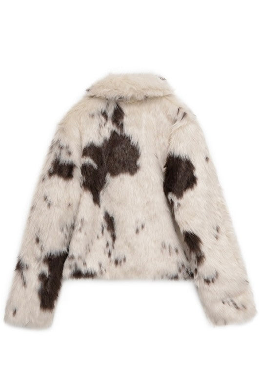 Cowhide Couture Fur Coat