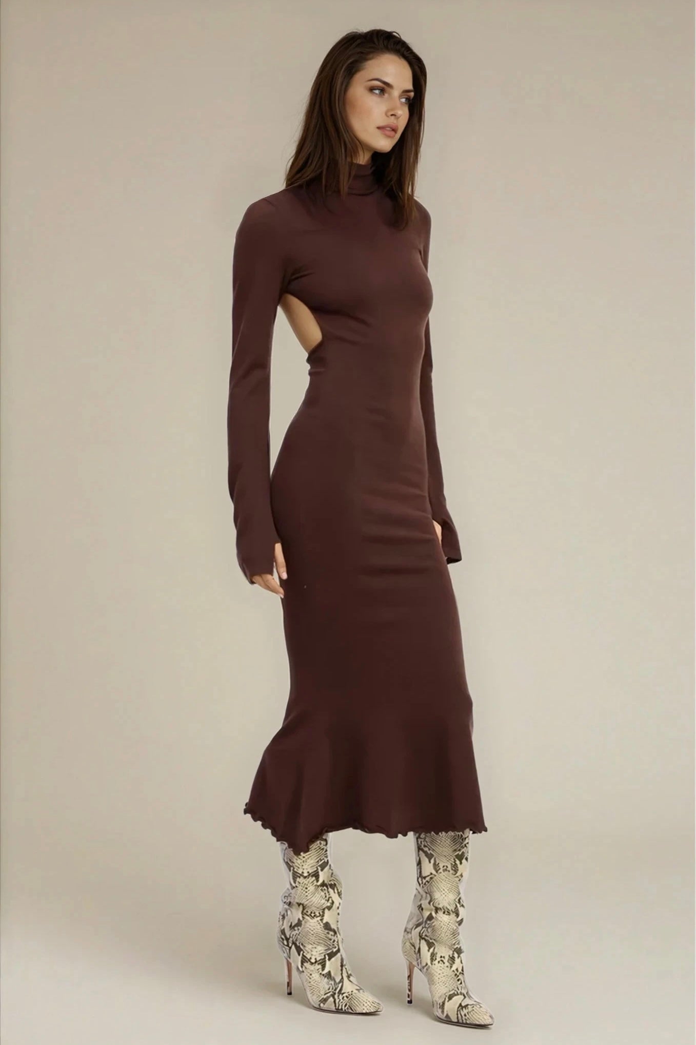 Harper Cutout Midi Dress