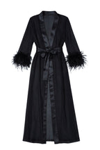 After Hours Feather Robe