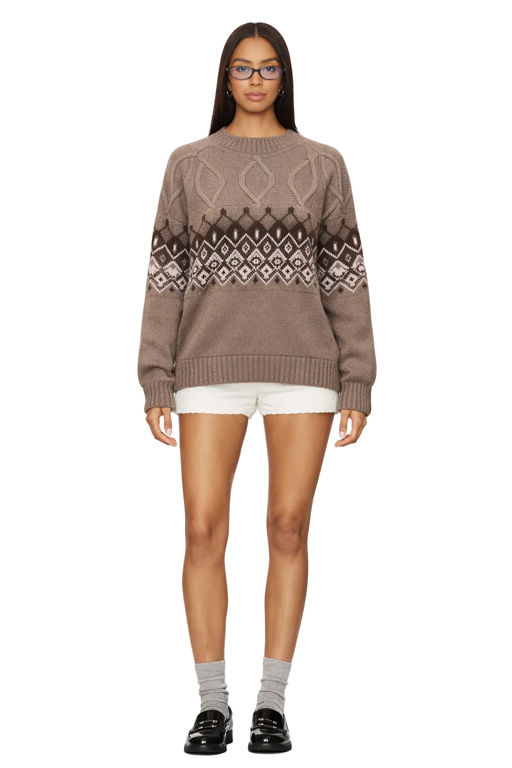 High Desert Fairisle Knit Sweater