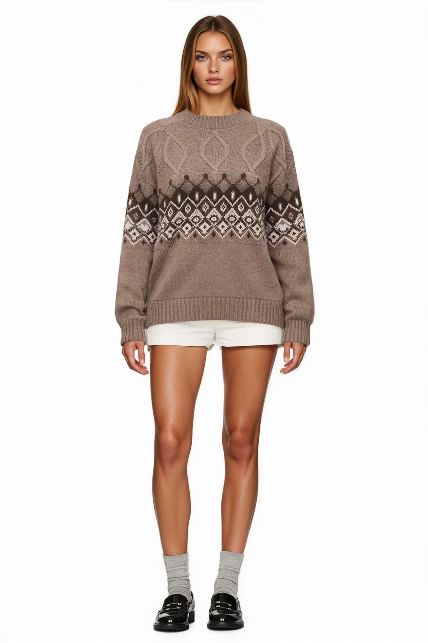 High Desert Fairisle Knit Sweater