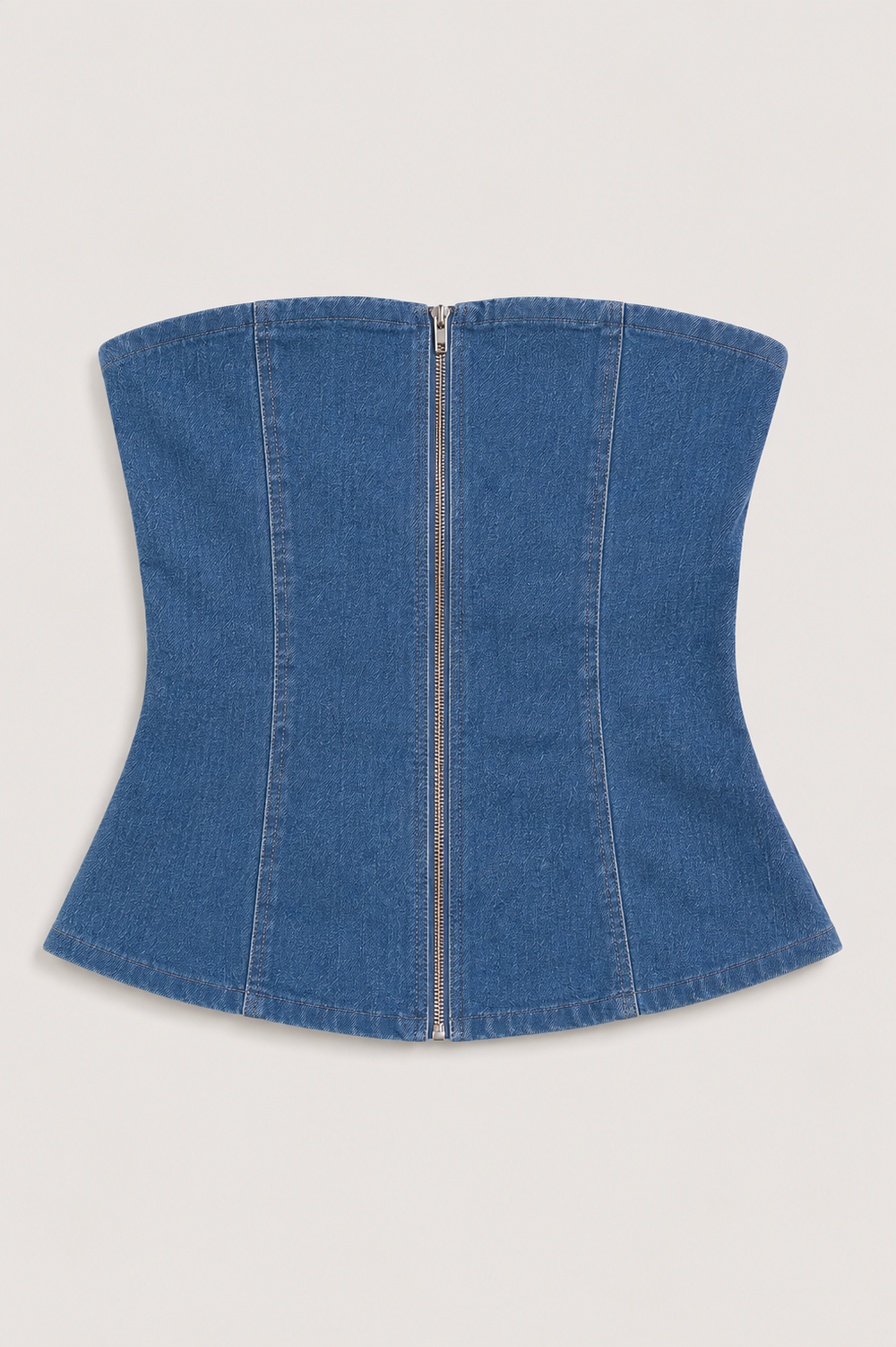 City Cowgirl Denim Corset