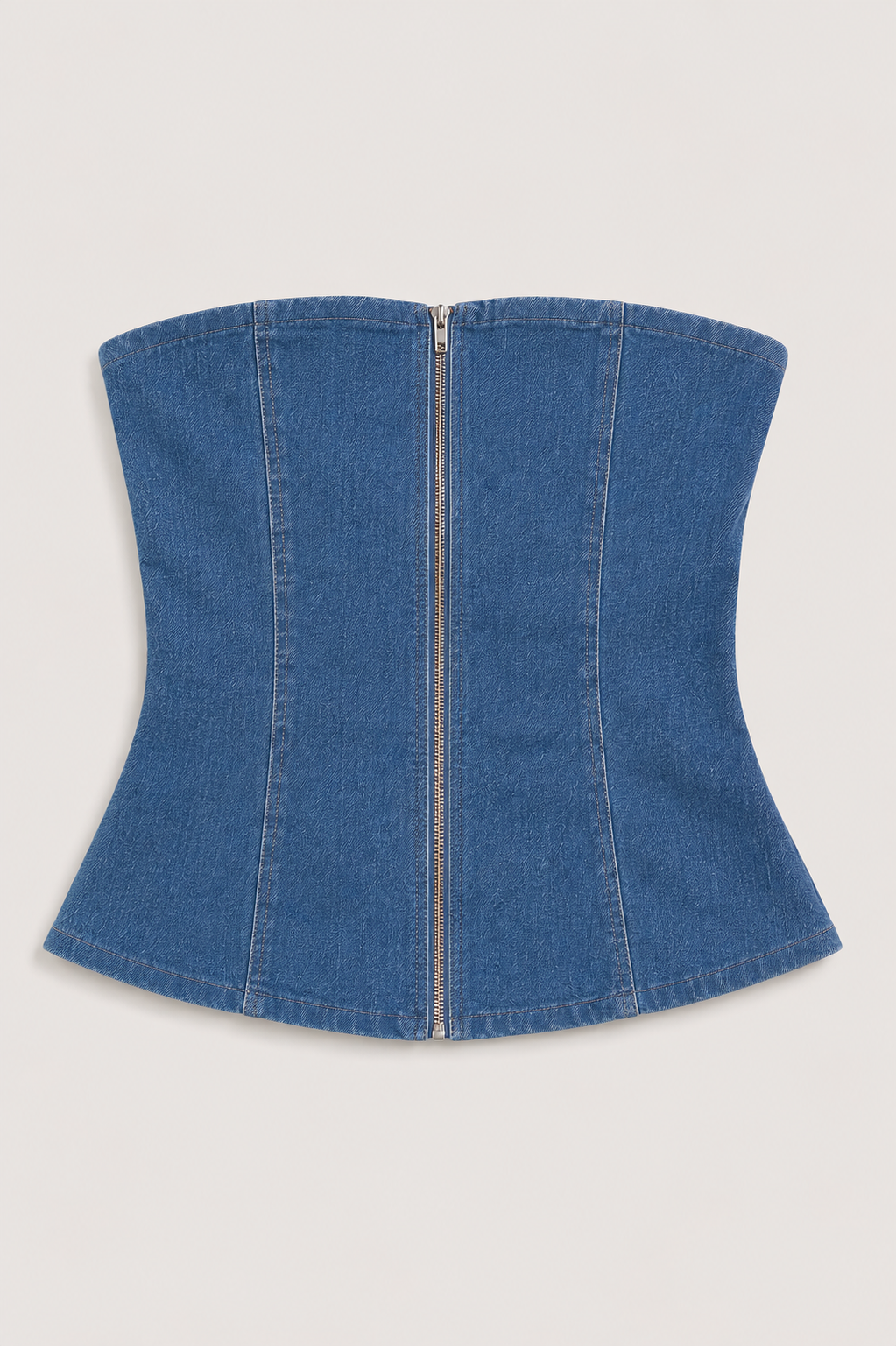 City Cowgirl Denim Corset