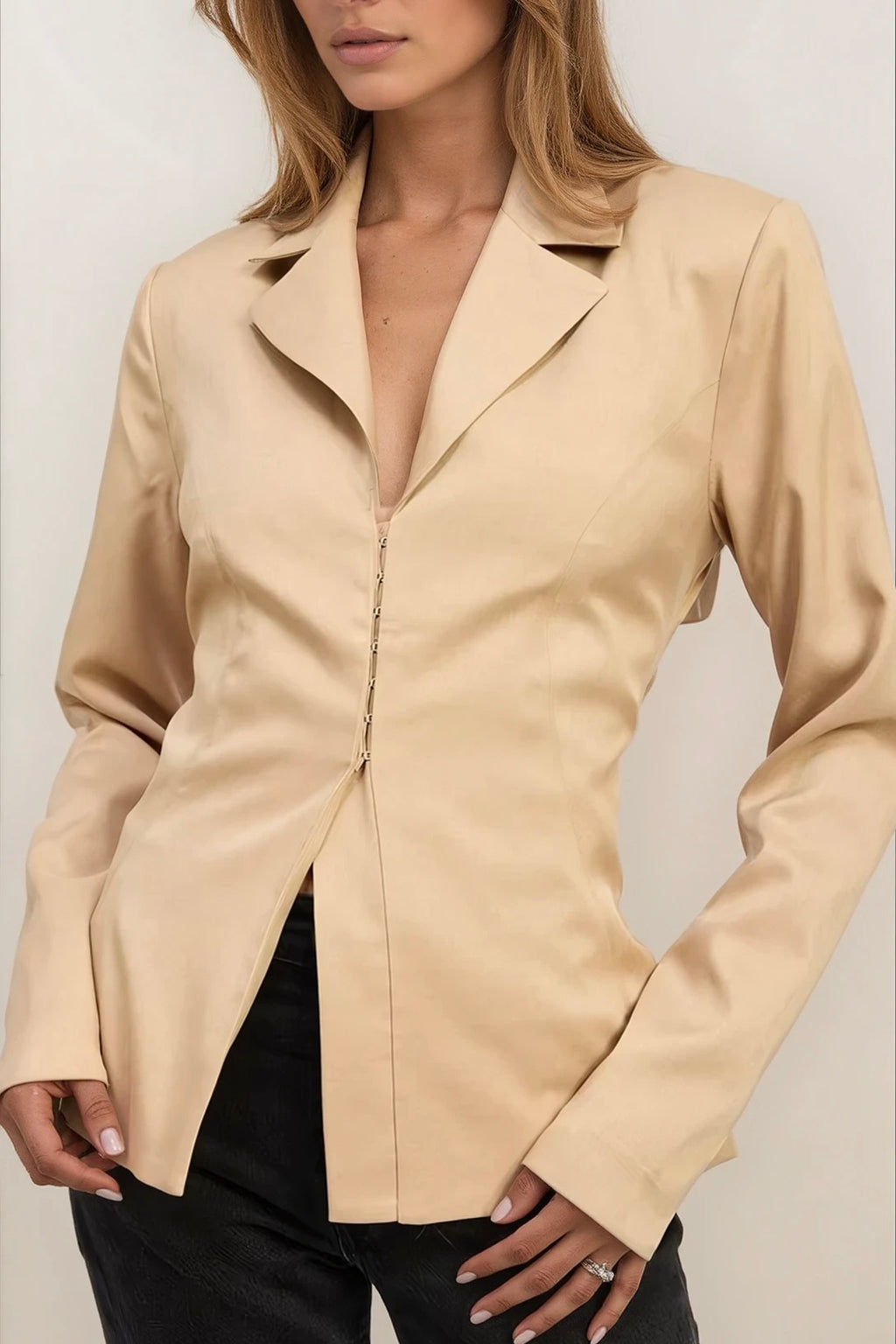 Saffron Sculpted Blazer
