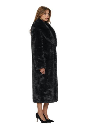 Nona Lux Fur Maxi Coat