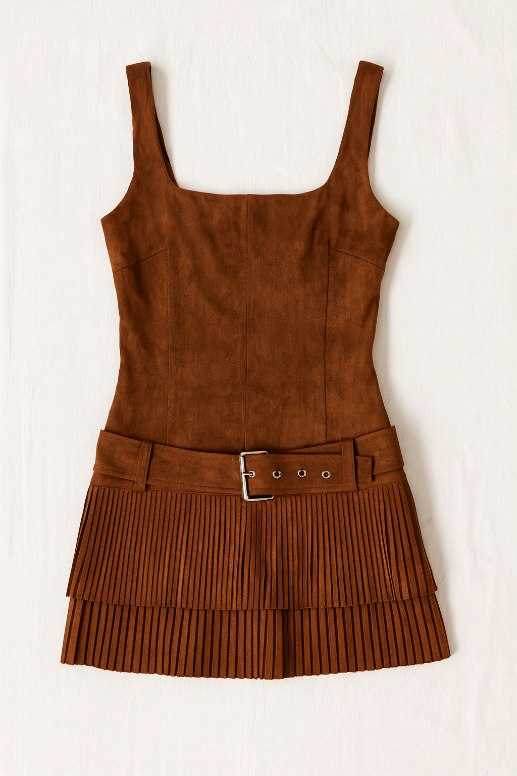 Autumn Suede Mini Dress