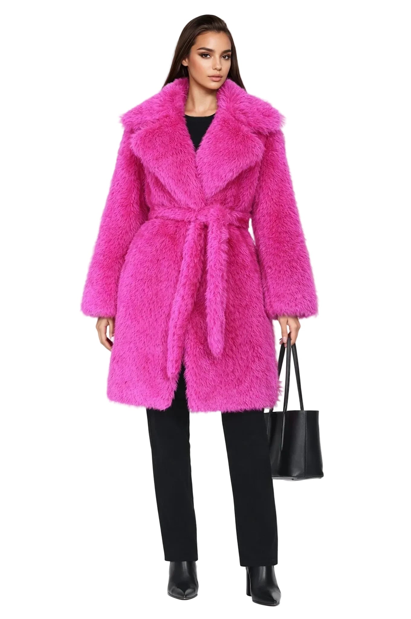 Athina Fuzzy Fur Winter Jacket