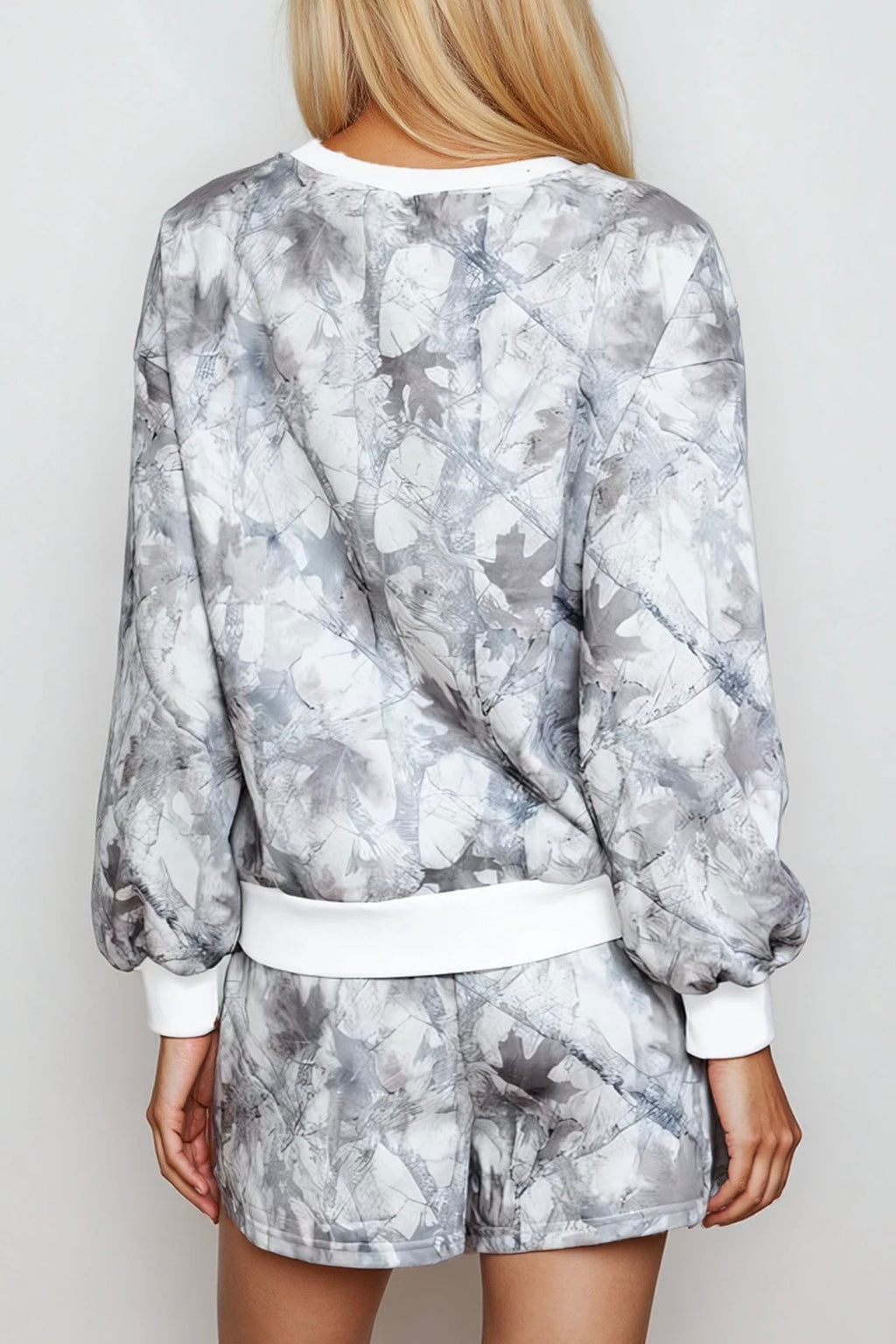 Abstract Camo Lounge Set