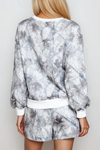 Abstract Camo Lounge Set