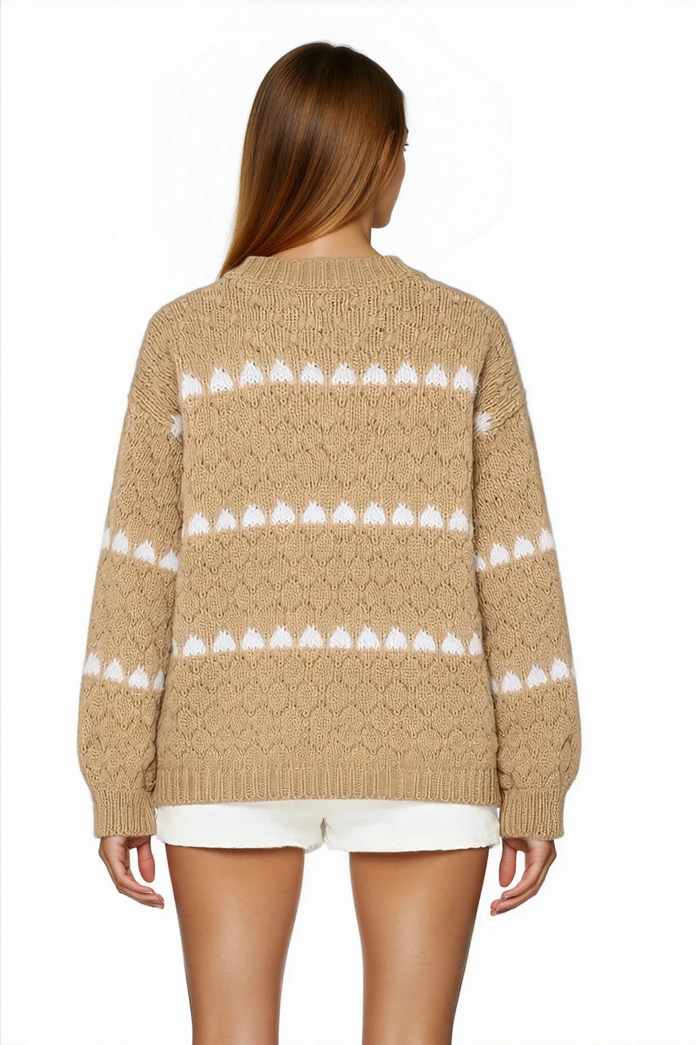Avery Puff Sleeve Baggy Sweater