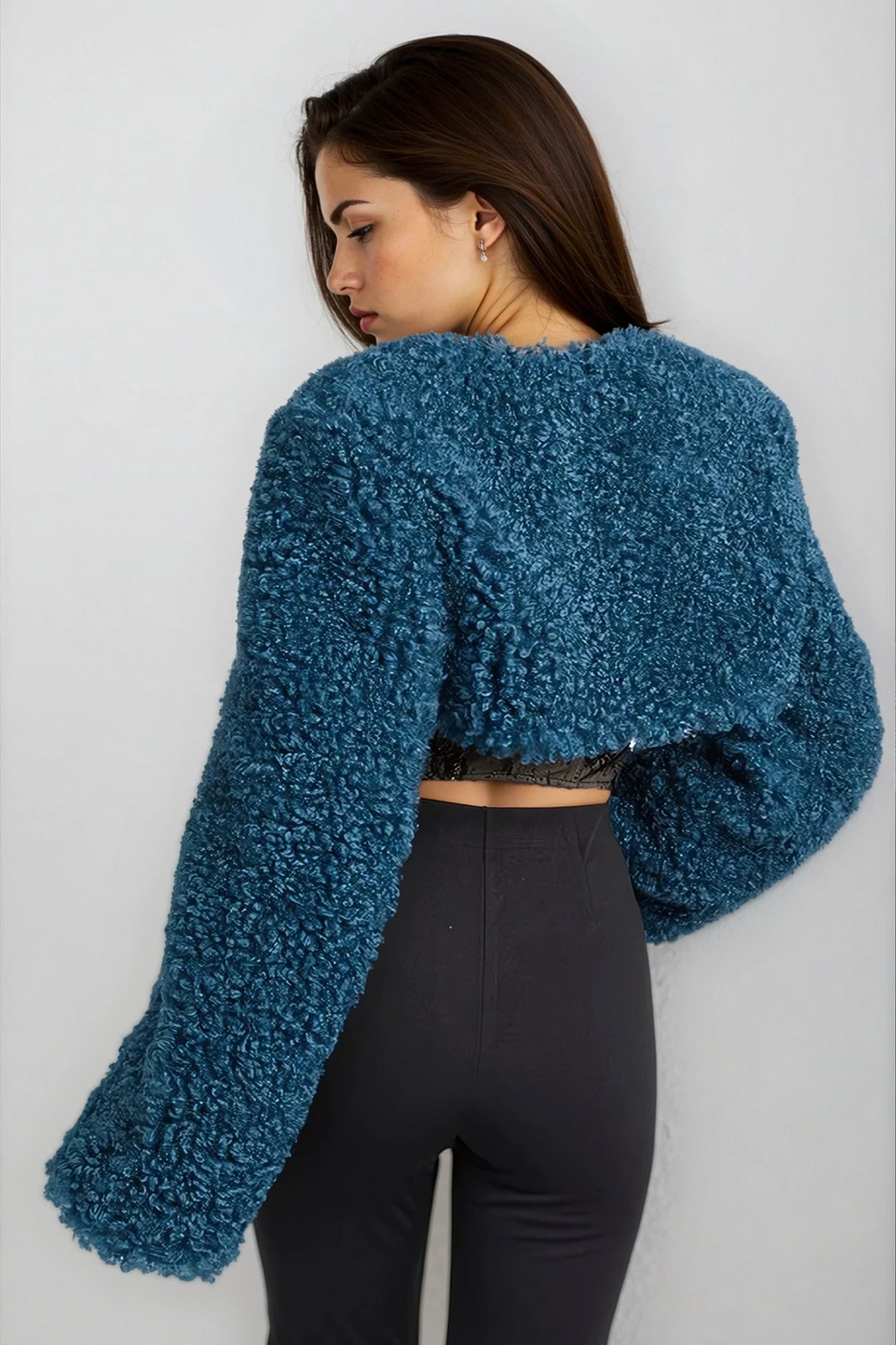 Après Hours Faux Fur Bolero