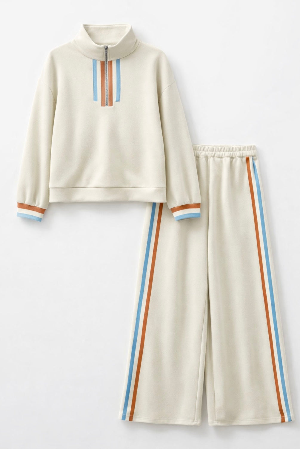 Meridian Stripe Zip Set