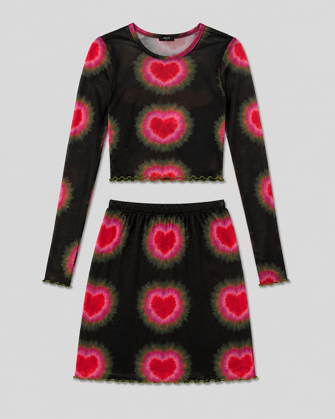 Burning Heart Mesh Set