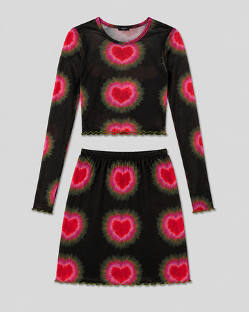 Burning Heart Mesh Set