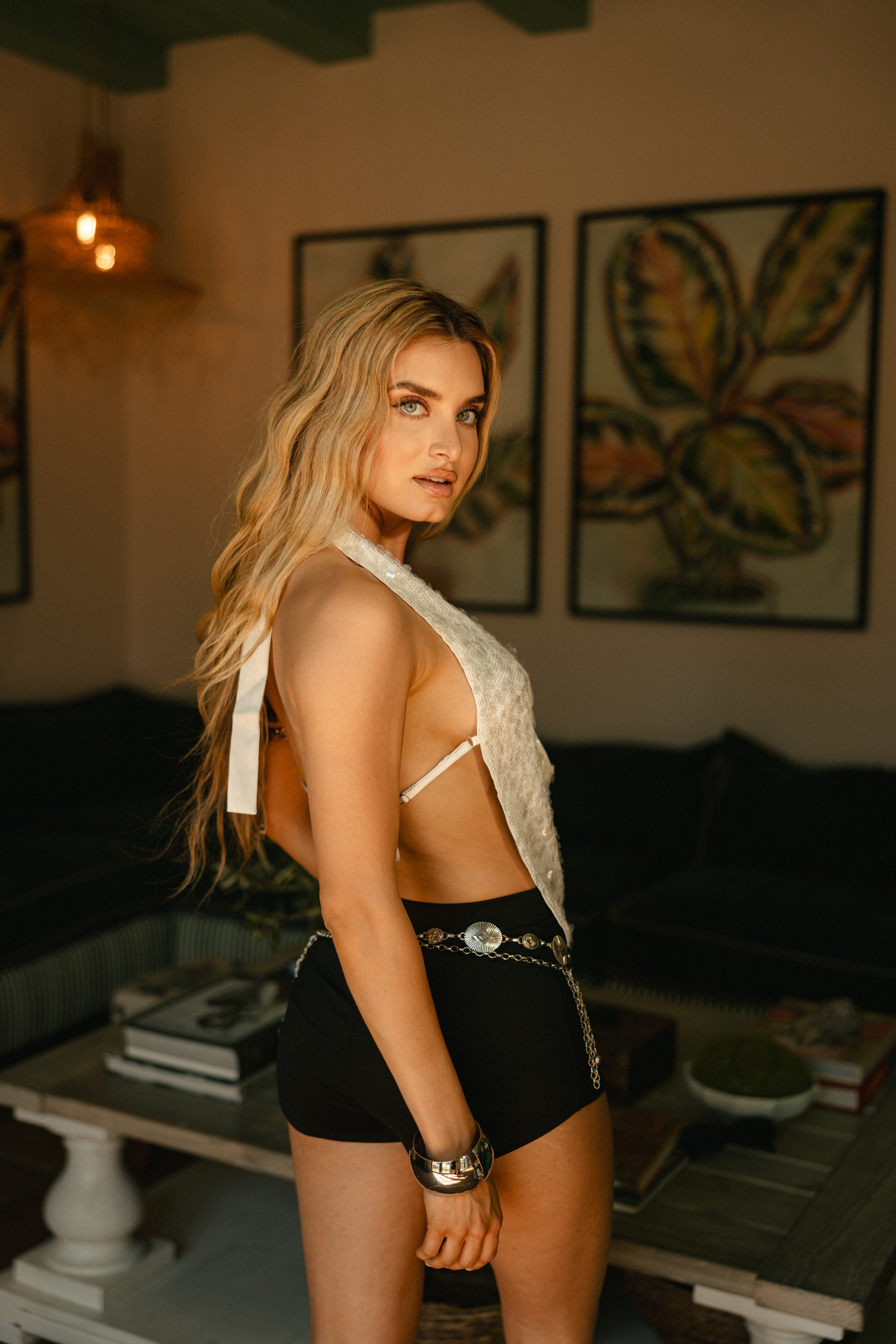 Sequin Nights Halter