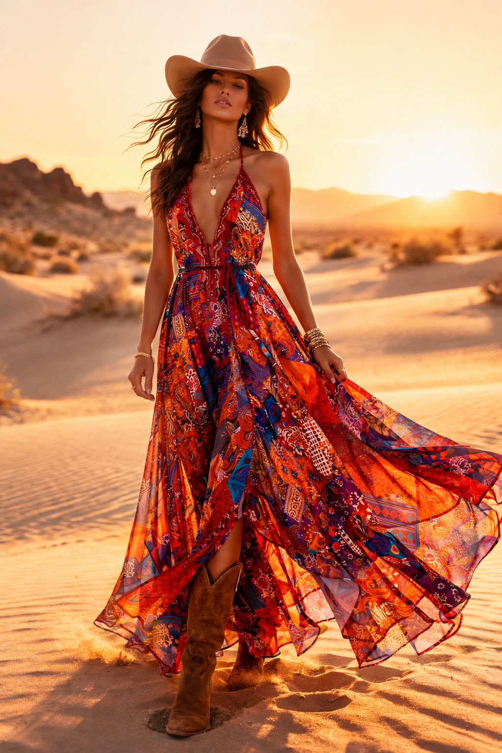 Main Stage Mirage Maxi Dress