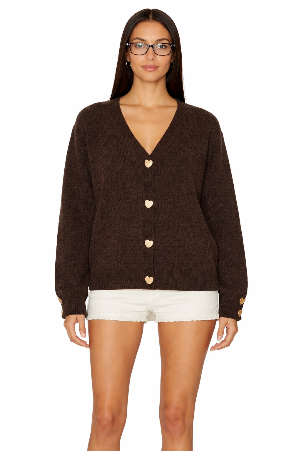 Kassidy Heart Metal Cardigan