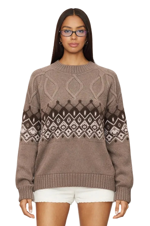 High Desert Fairisle Knit Sweater