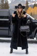 Nona Lux Fur Maxi Coat