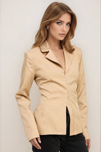 Saffron Sculpted Blazer