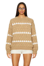 Avery Puff Sleeve Baggy Sweater