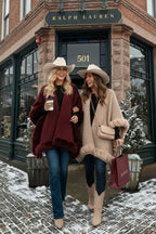 Chalet Cozy Faux Fur Cape