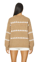 Avery Puff Sleeve Baggy Sweater
