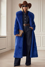 Nona Lux Fur Maxi Coat