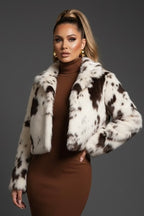 Cowhide Couture Fur Coat