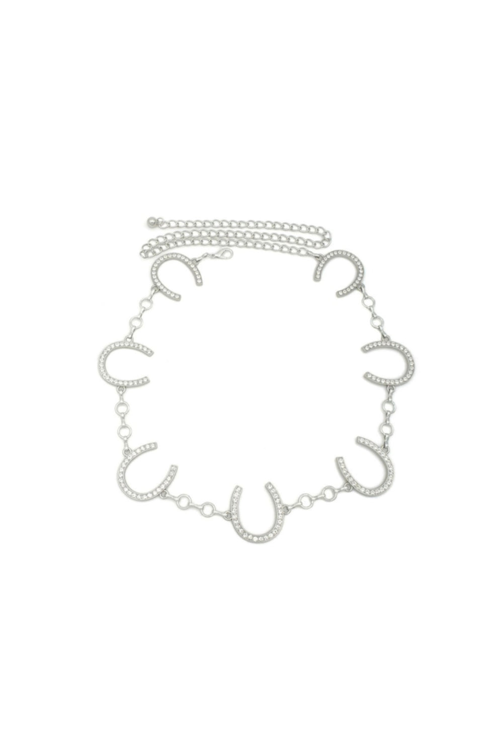 Horseshoe Rhinestone Belt