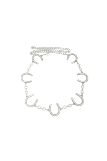 Horseshoe Rhinestone Belt