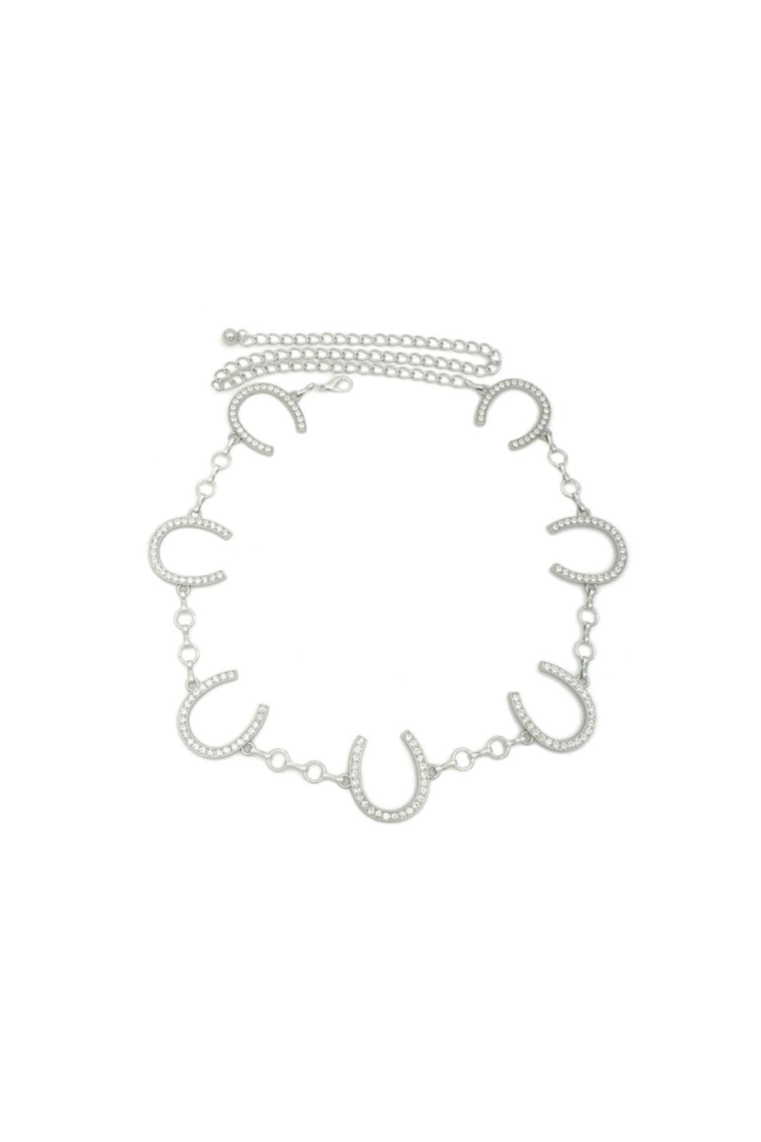 Horseshoe Rhinestone Belt