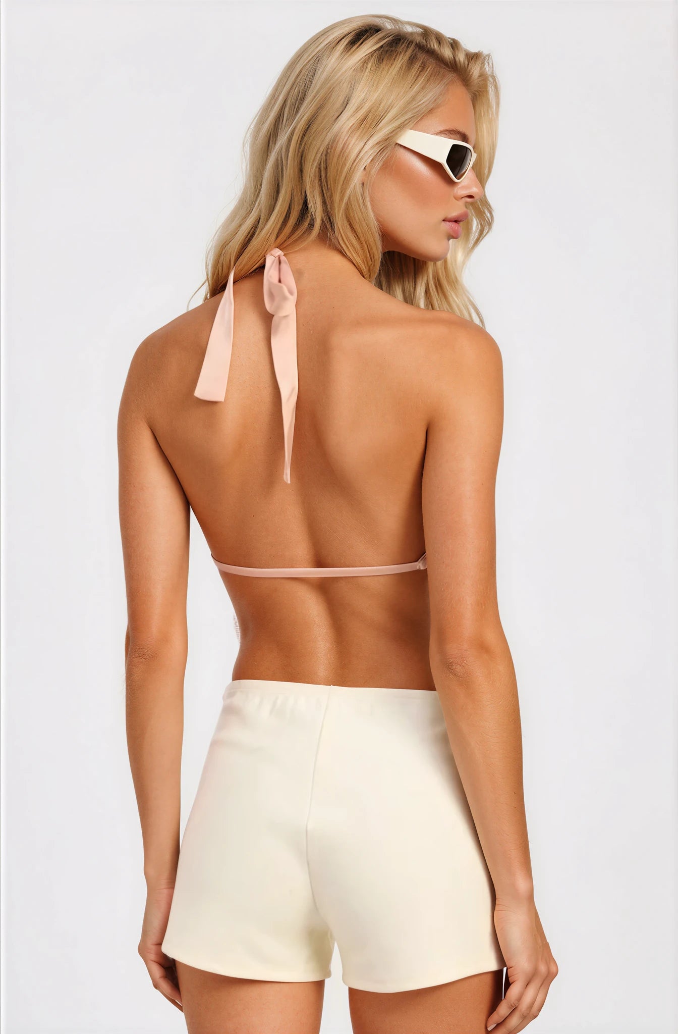 Champagne Nights Sequin Halter