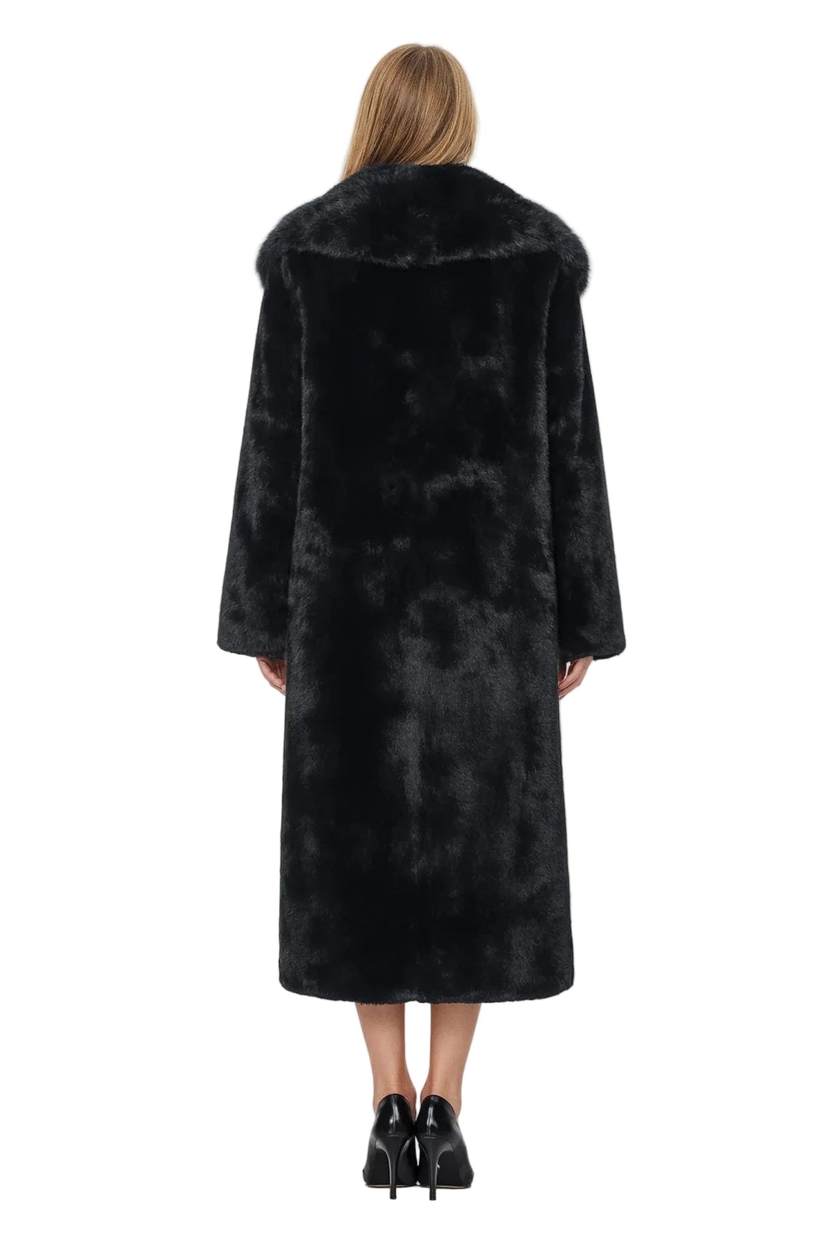 Nona Lux Fur Maxi Coat