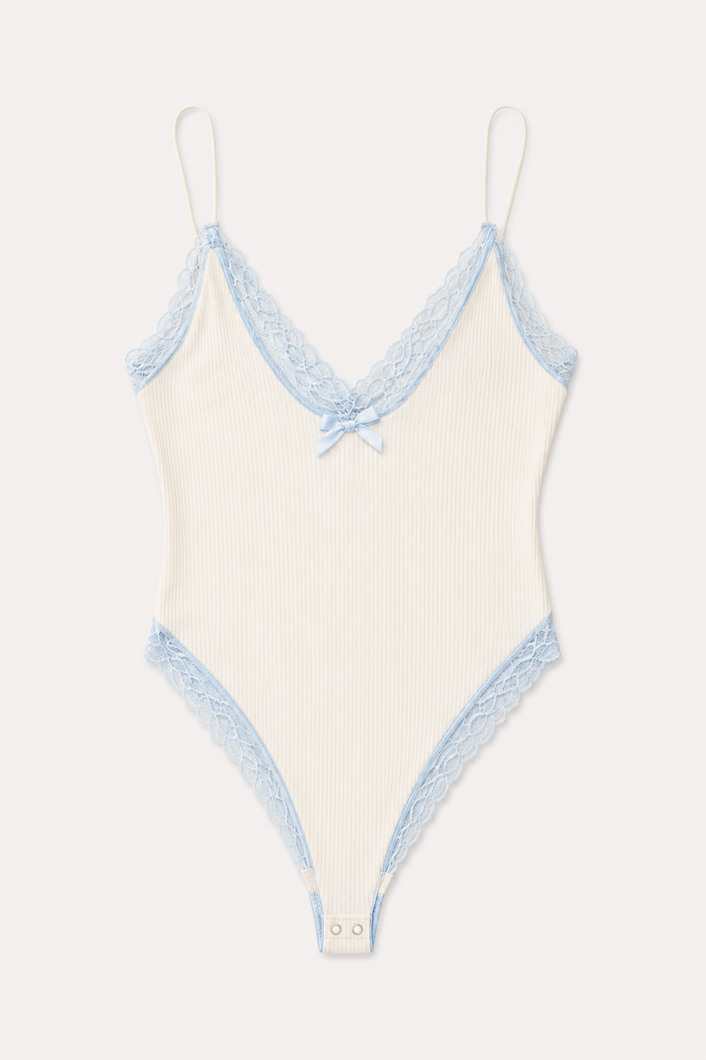 Cloud Kiss Ribbed Bodysuit