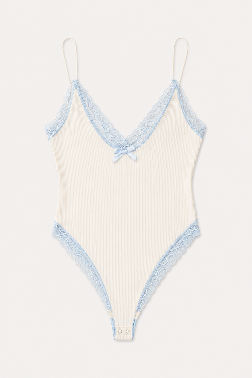 Cloud Kiss Ribbed Bodysuit